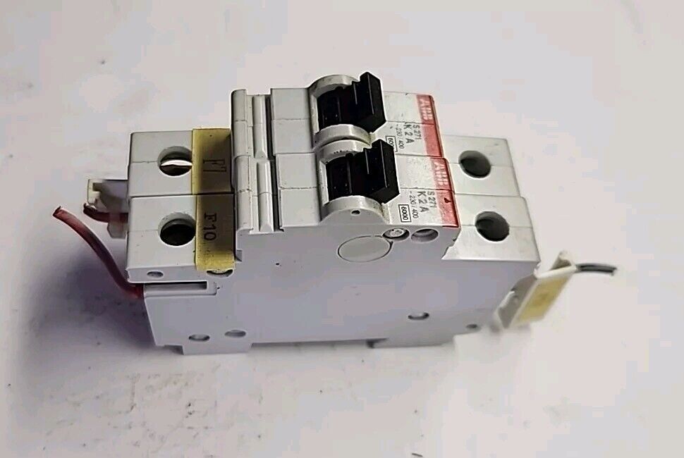 ABB Circuit Breaker S271 K2A S271K2A 2 Amp 230/400V (2 Pieces) Free Shipping
