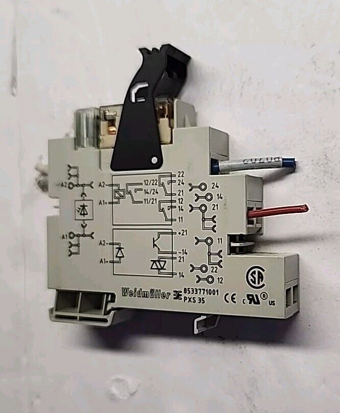 WEIDMULLER IDL4Z40 Relay 8533771001 / PXS 35 OPTICAL RELAY BASE - Free Shipping