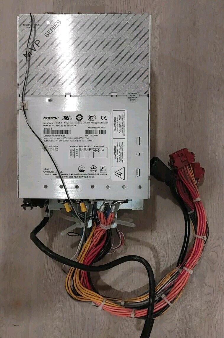 2x ARTESYN MVP SERIES MP1-3L-1L-1P-1P-30 ASTEC PSE2-230-H-072 P/N 73-690-4096