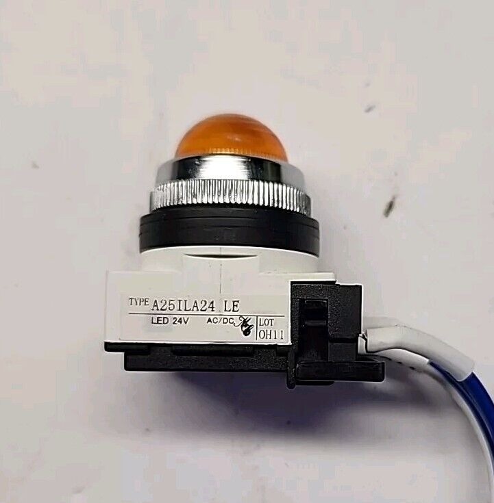 A25ILA24RL 24v LED dome light Orange Free Shipping