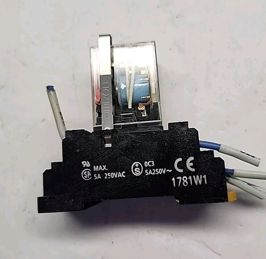 OMRON MY4ZN 24vdc, Base 1781W1 - Free Shipping