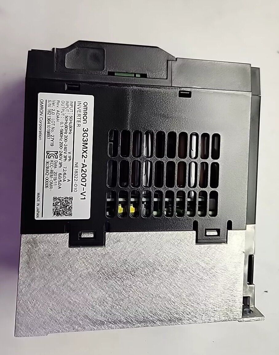 3G3MX2-A2007-V1 Omron 0.75kw Inverter NEW with Warranty & Free Shipping