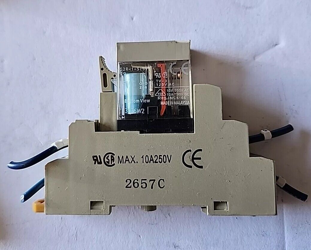 Omron G2R-1-S Relays 24VDC Coil 250V 30VDC 10Amp with Warranty & Free shipping