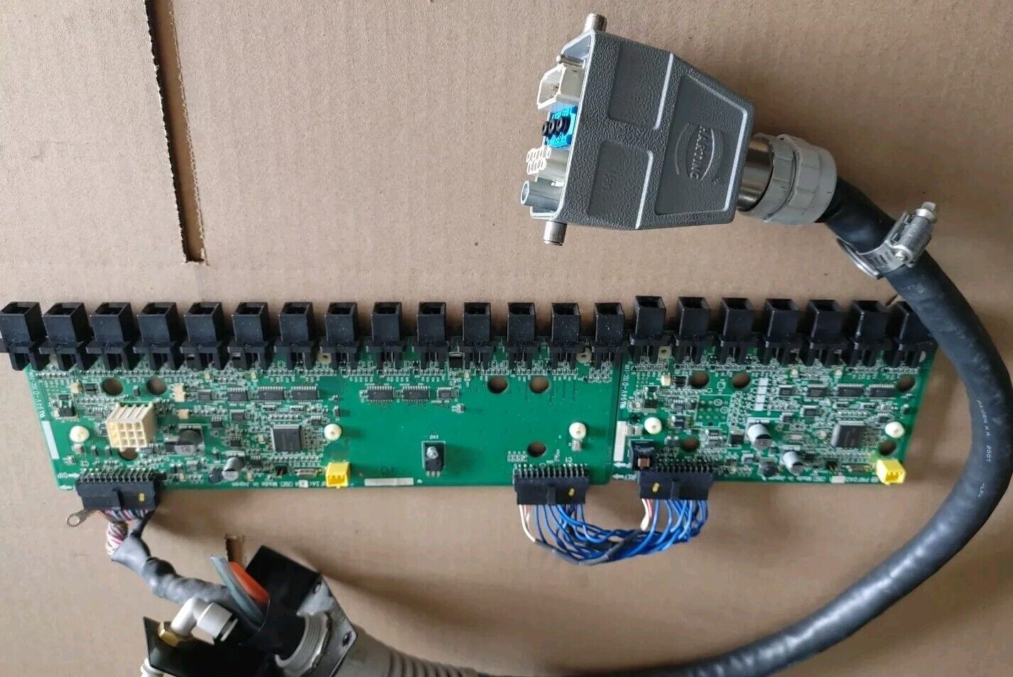 3 Pcs Panasonic Feeder Cart Boards N610108741AA N610012674AB & Cable N510053281A