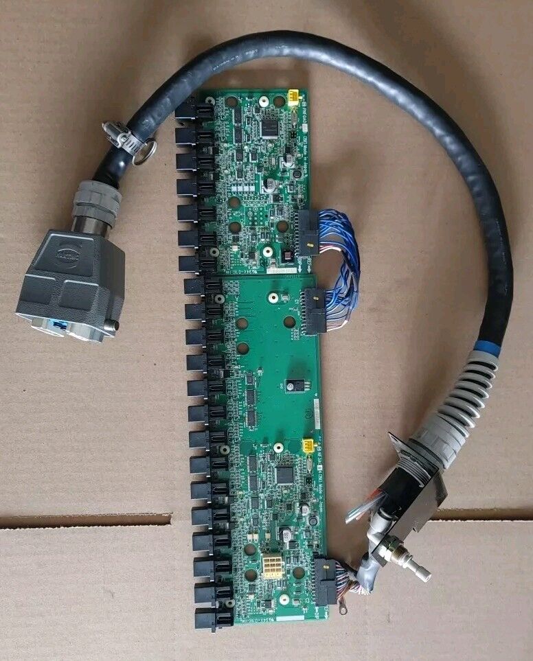 3 Pcs Panasonic Feeder Cart Boards N610108741AA N610012674AB & Cable N510053281A