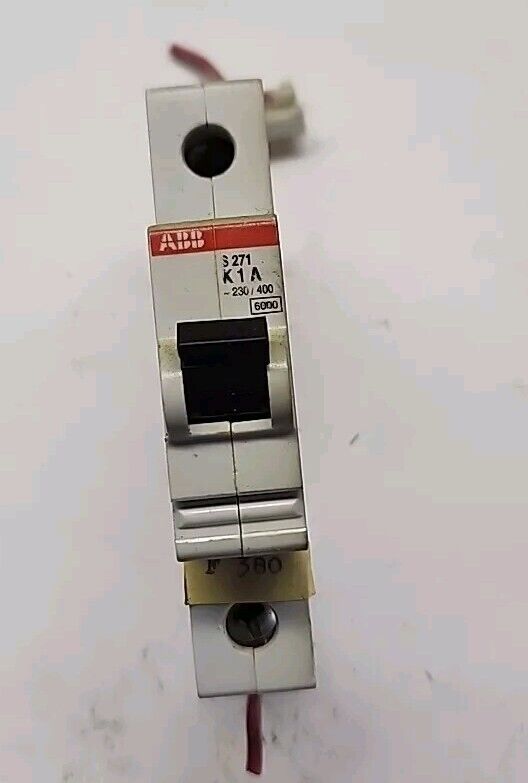 ABB S271-K1A 1 POLE 1A/AMP CIRCUIT BREAKER - Free Shipping