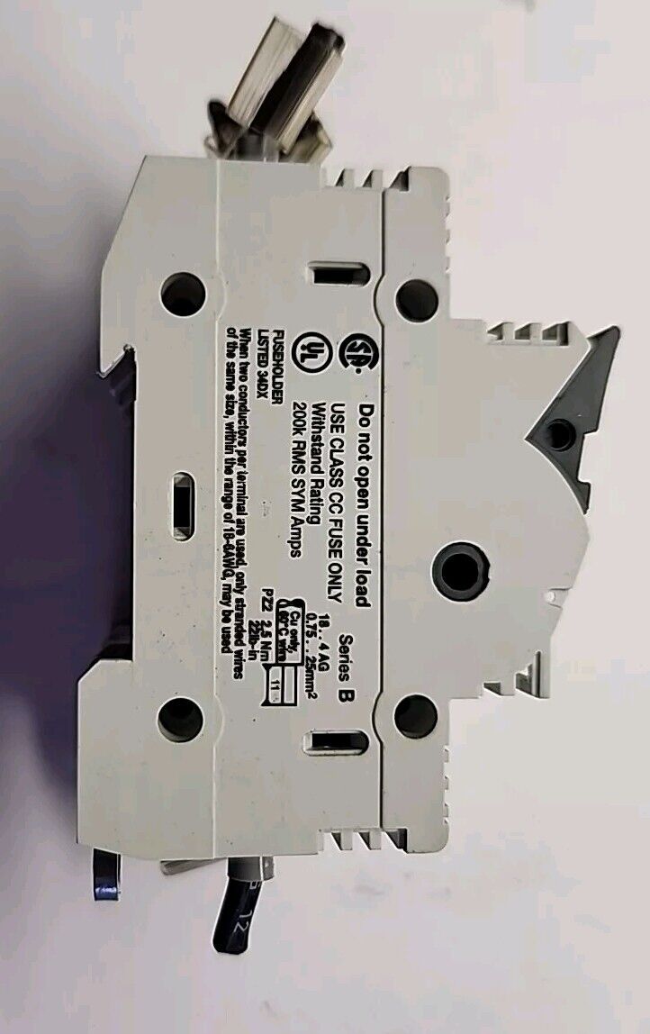 Allen Bradley 1492-FB3C30 Fuse Holder SER B & Fuses with Warranty & Free Ship
