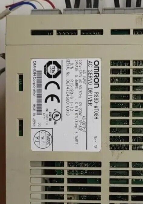 OMRON R88D-WT08H VER. 3F AC SERVO DRIVER R88DWT08H with Warranty & Free Shipping