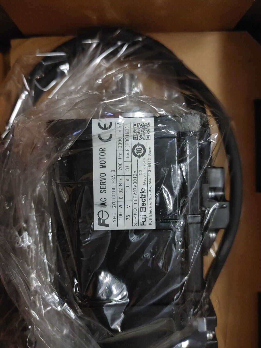 1PC FUJI GYC101DC1-SA-B GYC101DC1SAB Servo Motor New Warranty & Free Shipping