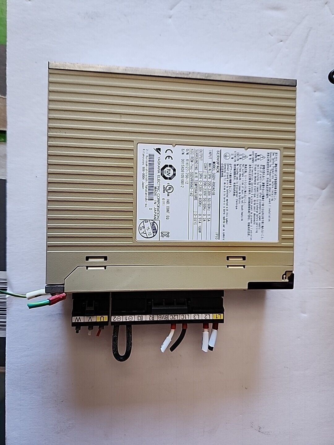 Yaskawa SGDV-R90A01B Servopack 100W with Warranty & Free Shipping