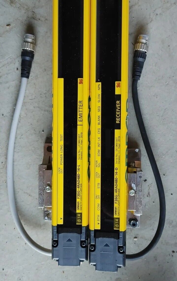 OMRON - F3SG-4RA0480-14 Light Curtain Emitter & Receiver w/Warranty Free Ship