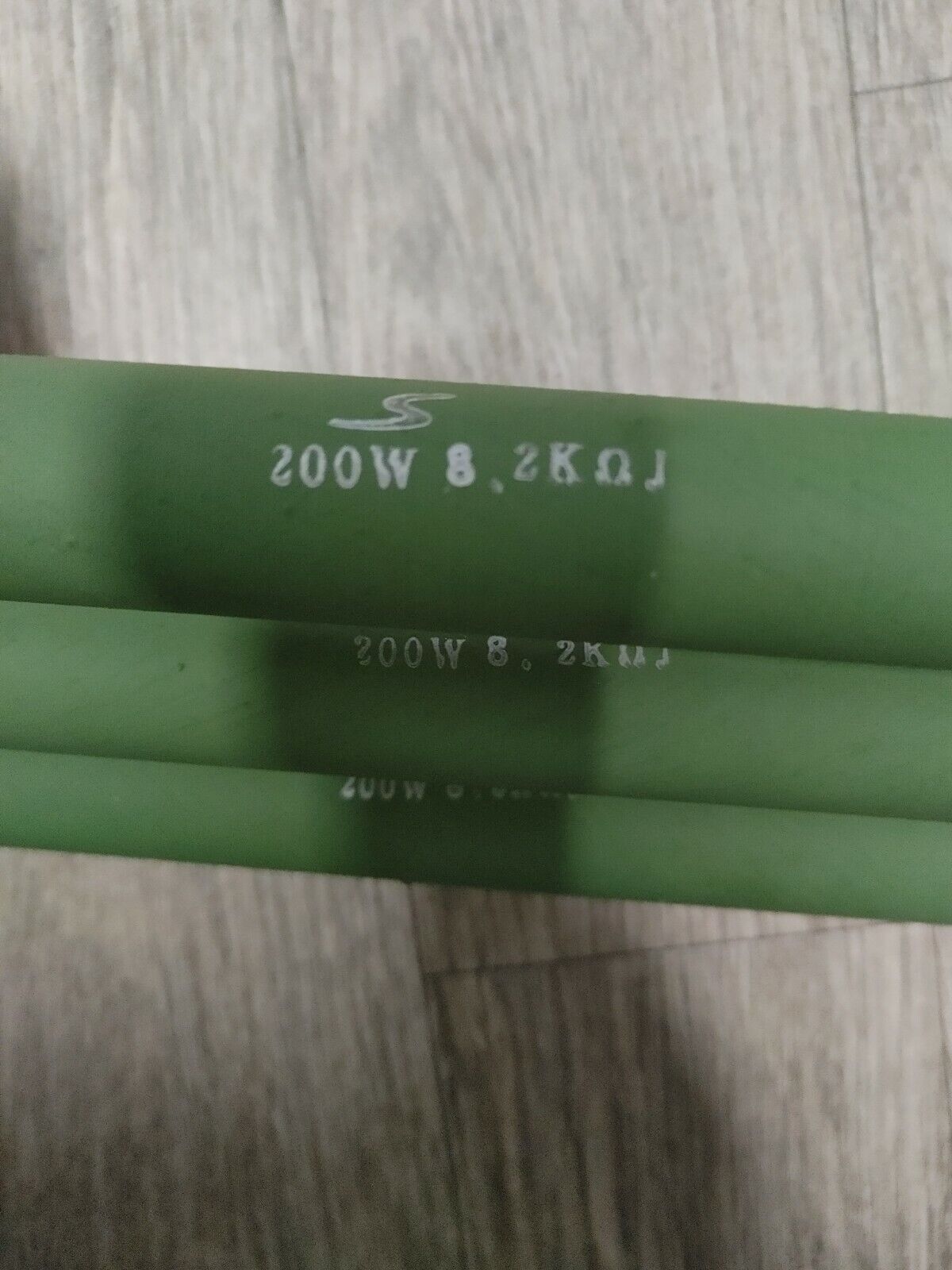 3 pcs 8.2k Ohm 200w Fixed Type Ceramic Tubular Wire Wound Resistor