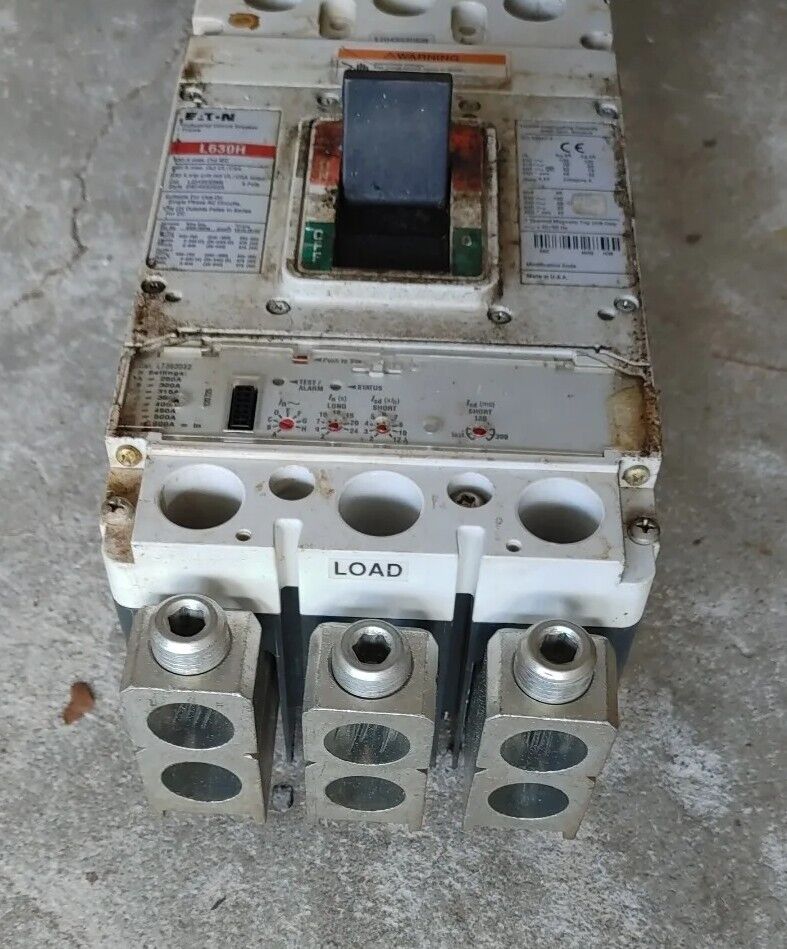 Eaton LGH3630NN Breaker L630H 600A Frame 600A Trip 600V 3 POLE Free Shipping