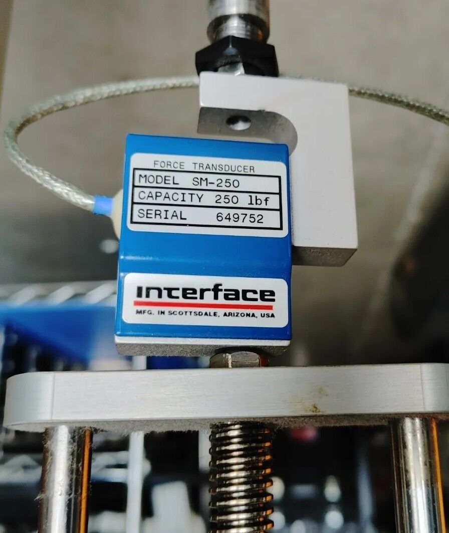 ADMET MATERIAL FATIGUE TESTER 250lbf | INTERFACE TRANSDUCER Warranty & Free Ship
