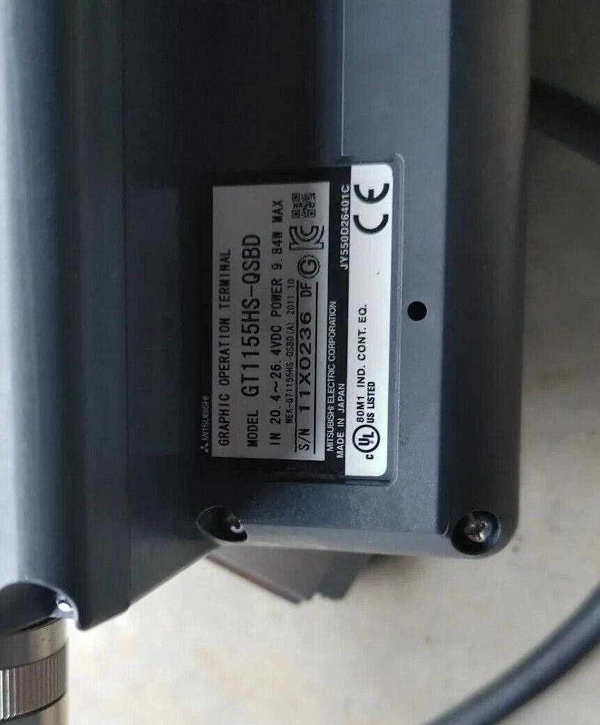 MITSUBISHI GT1155HS-QSBD GT1155HSQSBD HMI with cable Warranty & Free Shipping