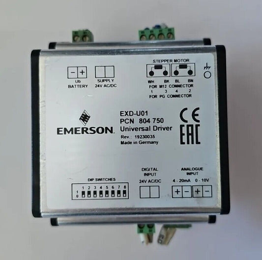 Emerson Universal Drive Module EXD-U01 PCN 804 750 with Warranty & Free Shipping