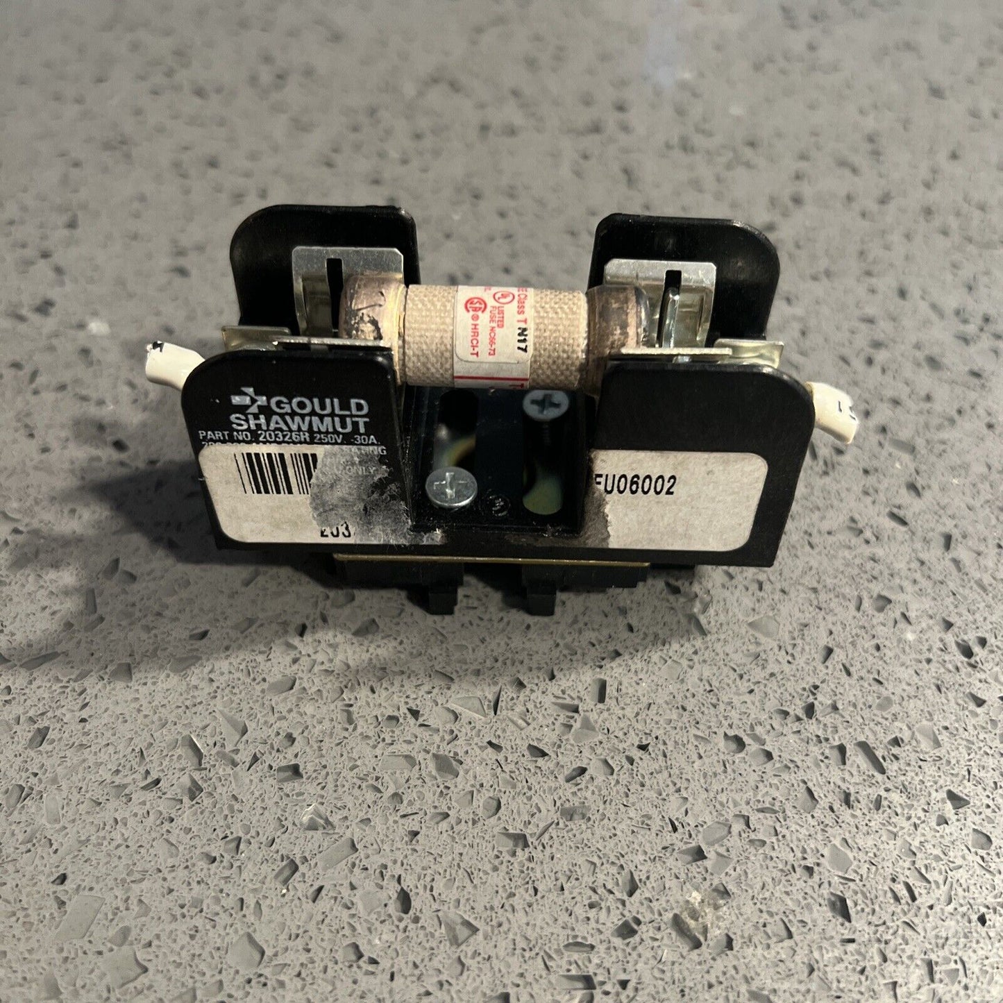 20236H Gould Shawmut fuse holder w/T-TRON JJS-20 w/warranty