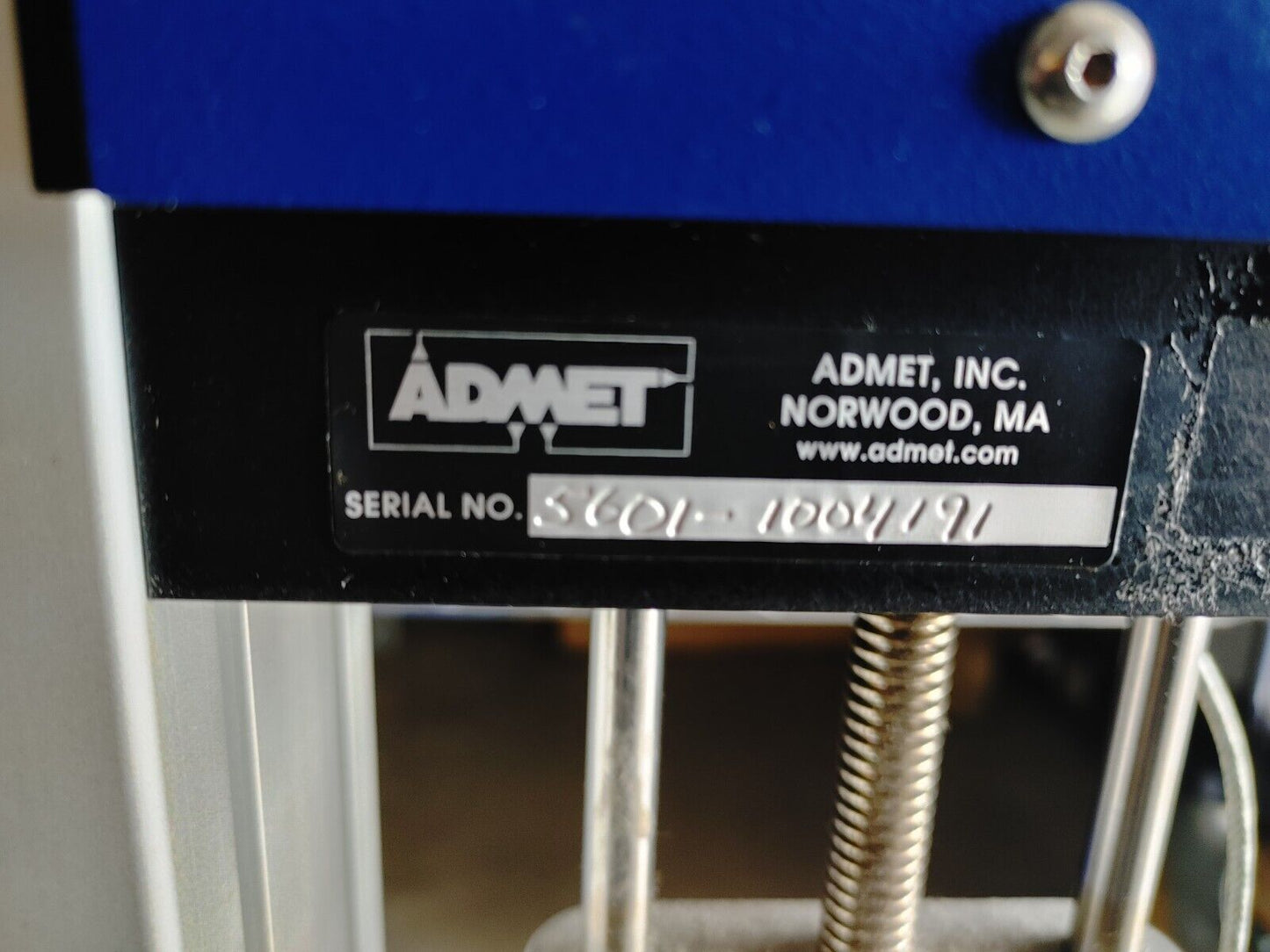 ADMET MATERIAL FATIGUE TESTER 250lbf | INTERFACE TRANSDUCER Warranty & Free Ship