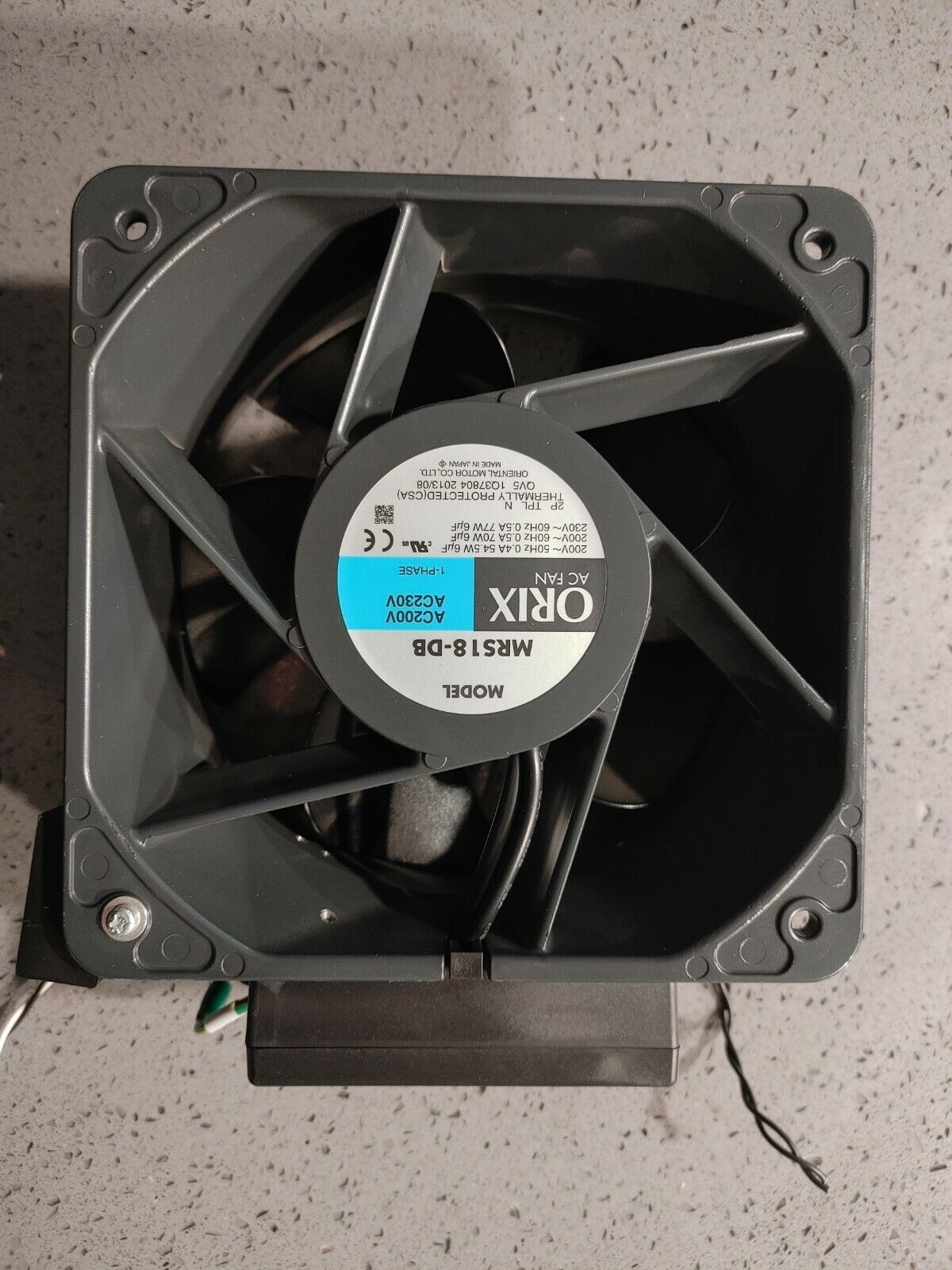 Used Orix MRS18-DB Cooling fan w/ warranty