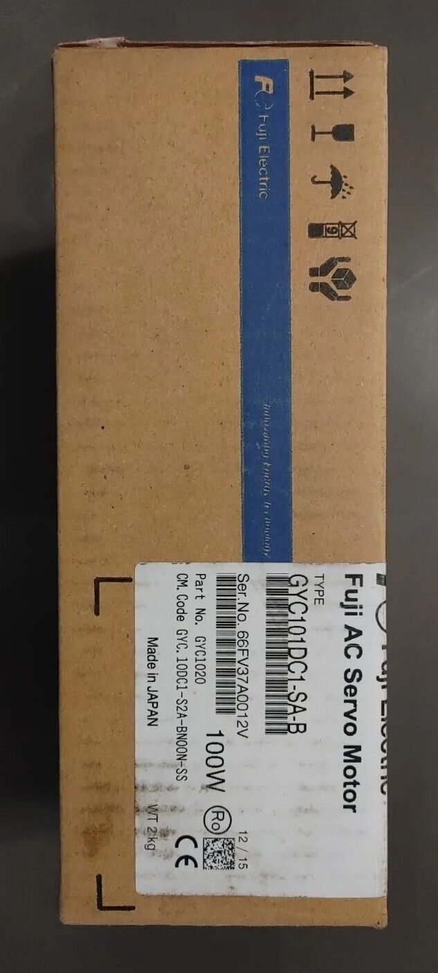 1PC FUJI GYC101DC1-SA-B GYC101DC1SAB Servo Motor New Warranty & Free Shipping