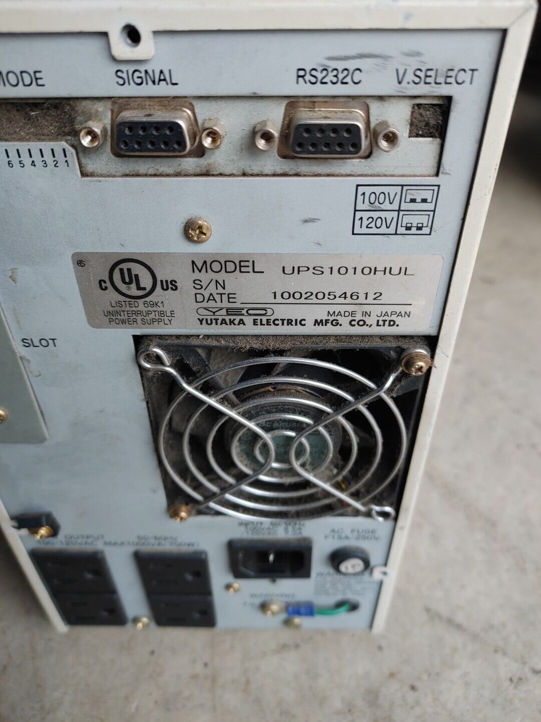 Yutaka Electric UPS Power Supply UPS610HUL with Warranty & Free Shipping
