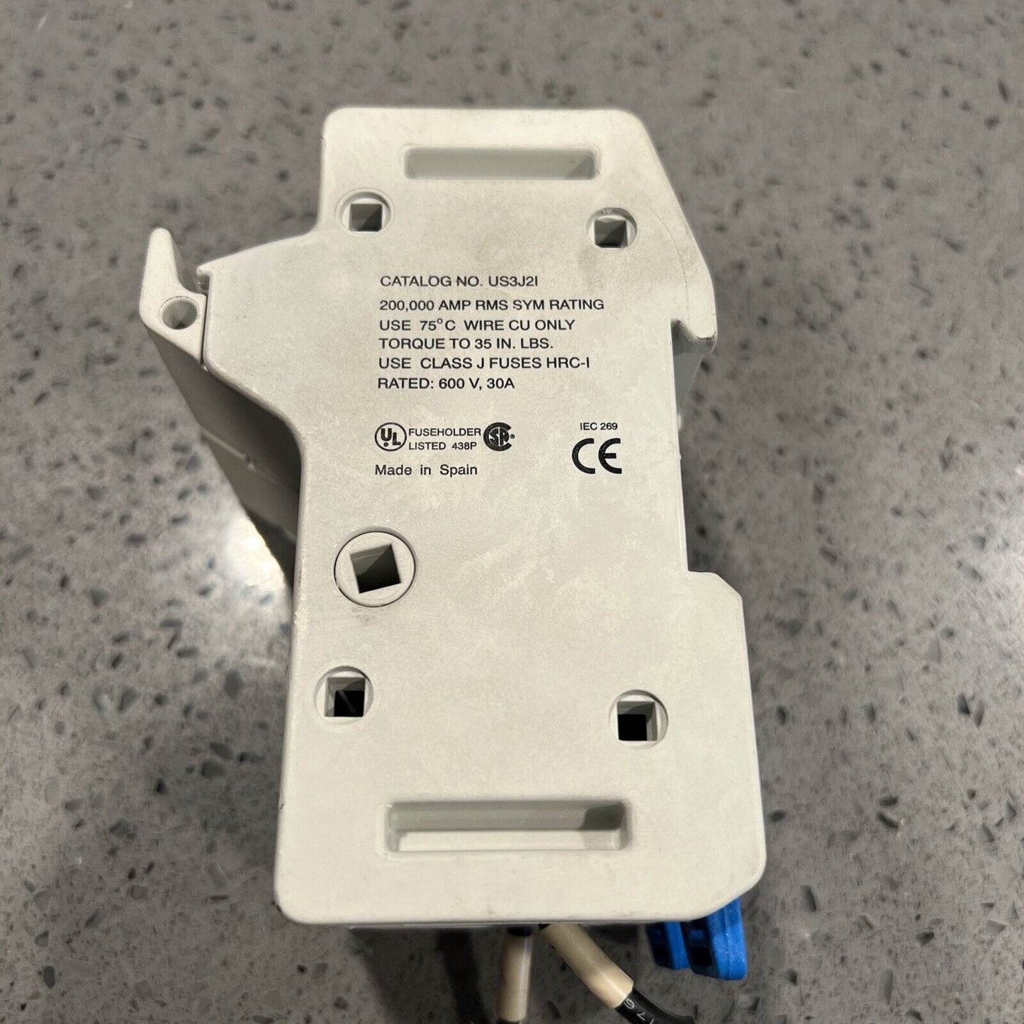 MERSEN FERRAZ SHAWMUT US3J21 FUSE HOLDER ULTRASAFE w/ warranty