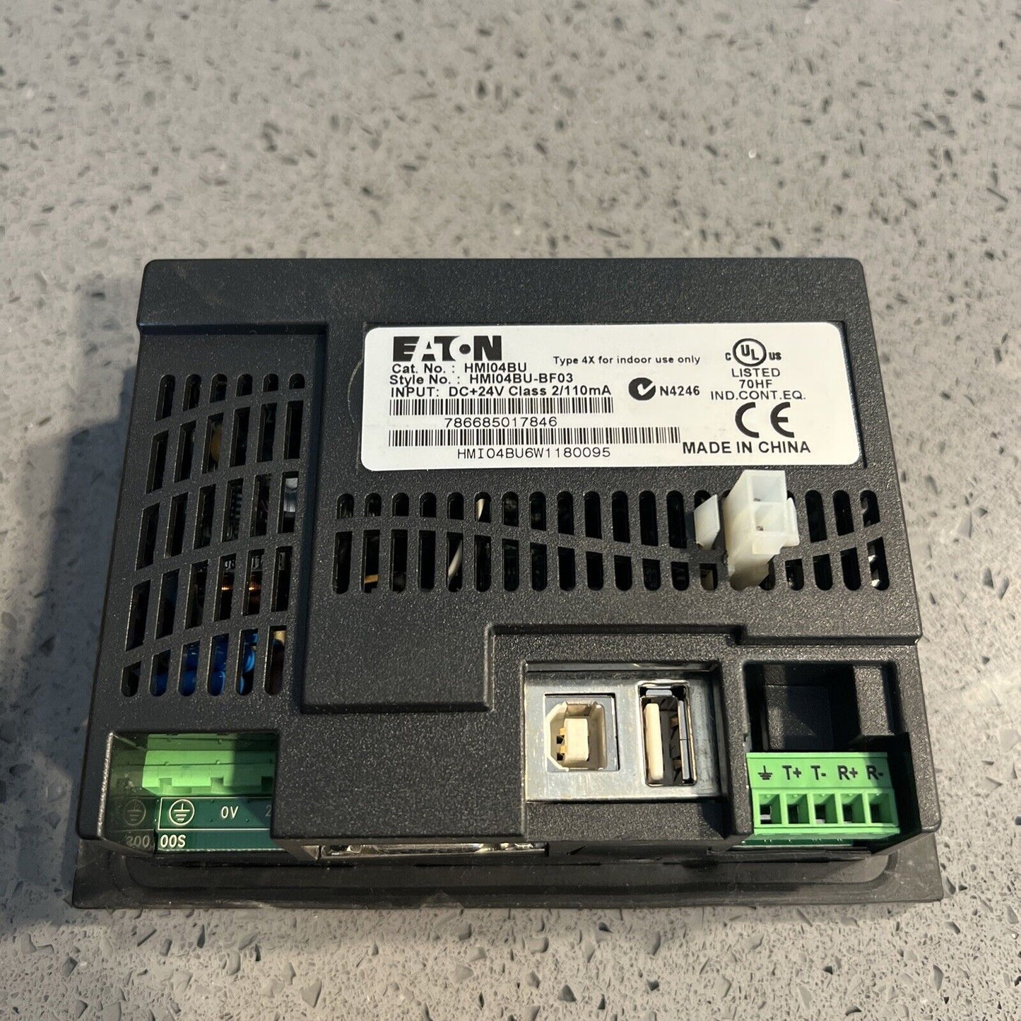 Used Eaton HMI04BU - Operater Interface, LCD Monochrome, 3.8 inch w/ warranty