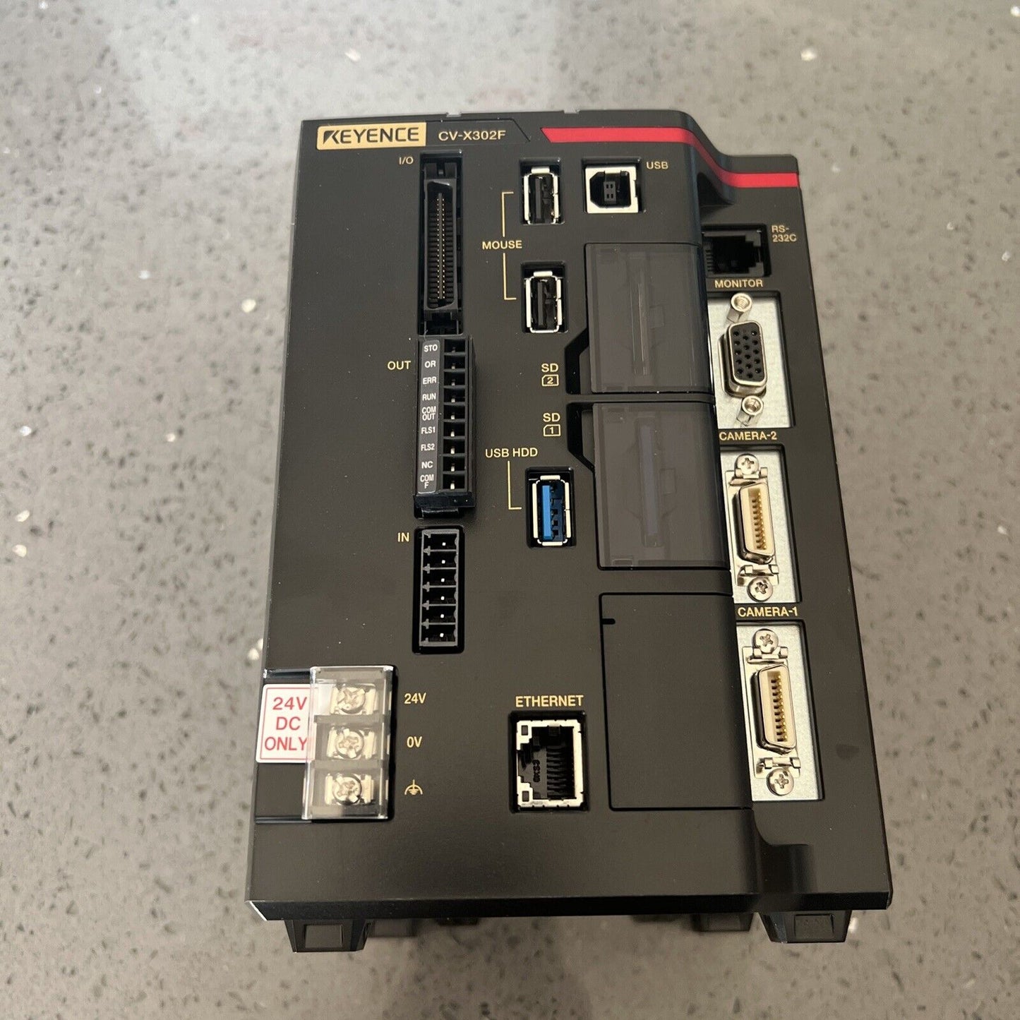 NEW KEYENCE CV-X302F Vision Controller W/ CV-H1XA Software w/ warranty