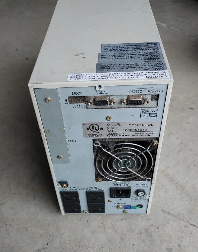 Yutaka Electric UPS Power Supply UPS610HUL with Warranty & Free Shipping