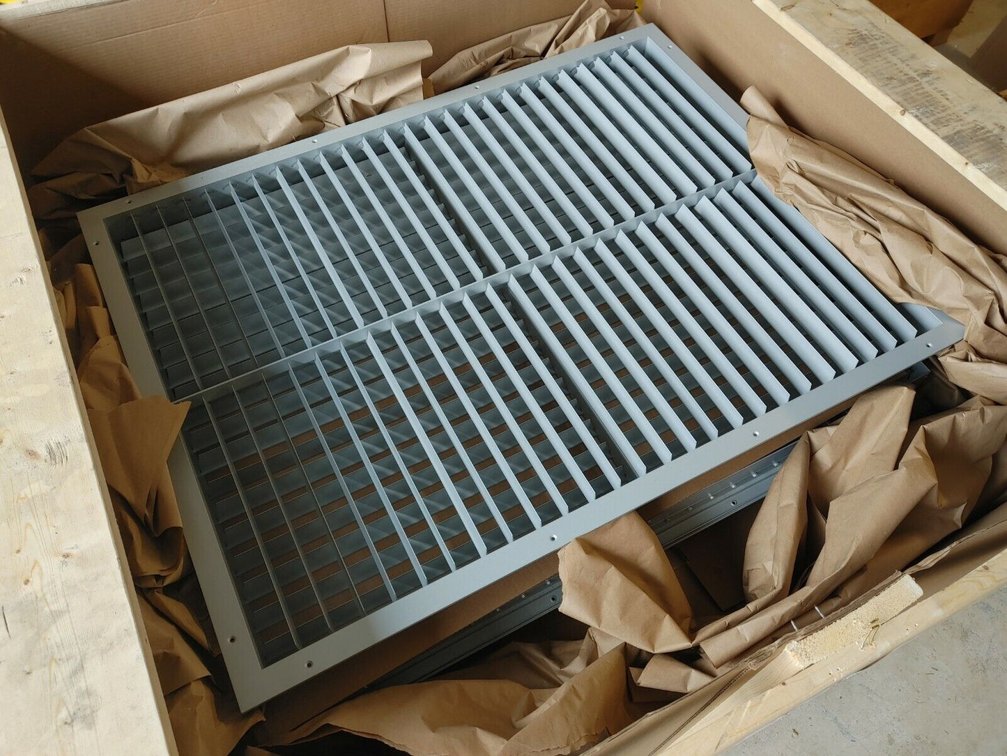 Price Industries Model 152 Adjustable Louver Grille 4 pcs- size 48x42 w/warranty