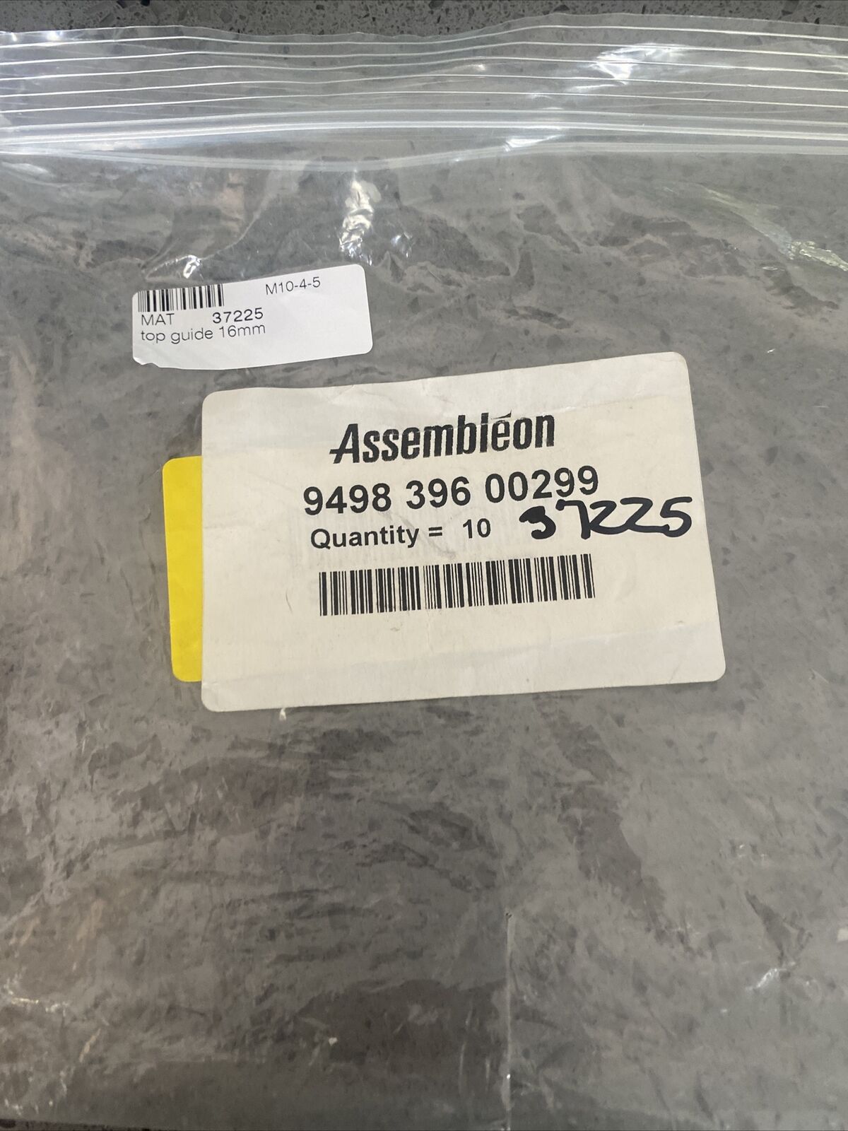 AX-301 Assembleon 16MM Feeder Top Guide 9498 396 00299 w/warranty