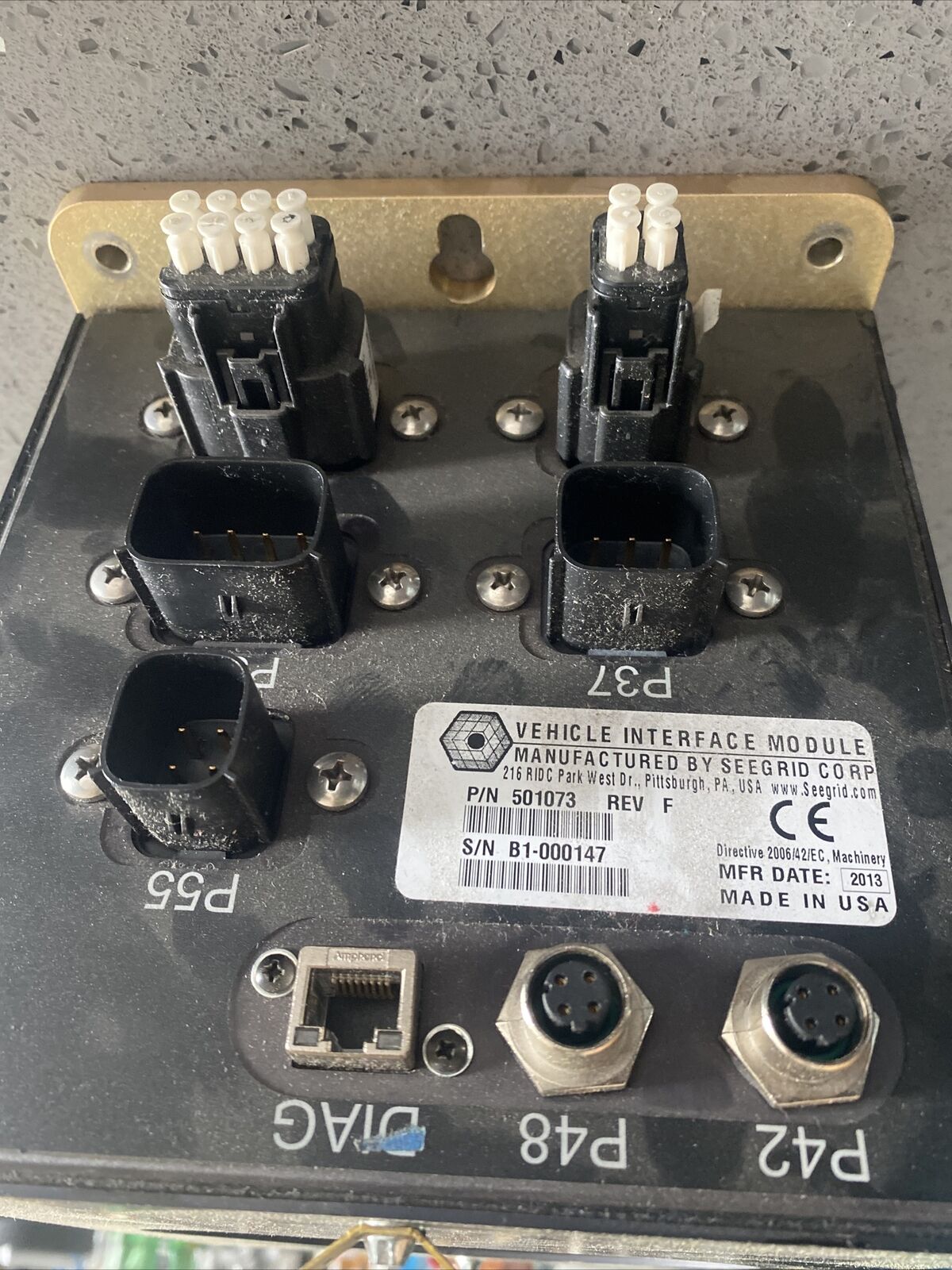 Used SEEGRID Vehicle Interface Module 501073 Rev F w/ warranty