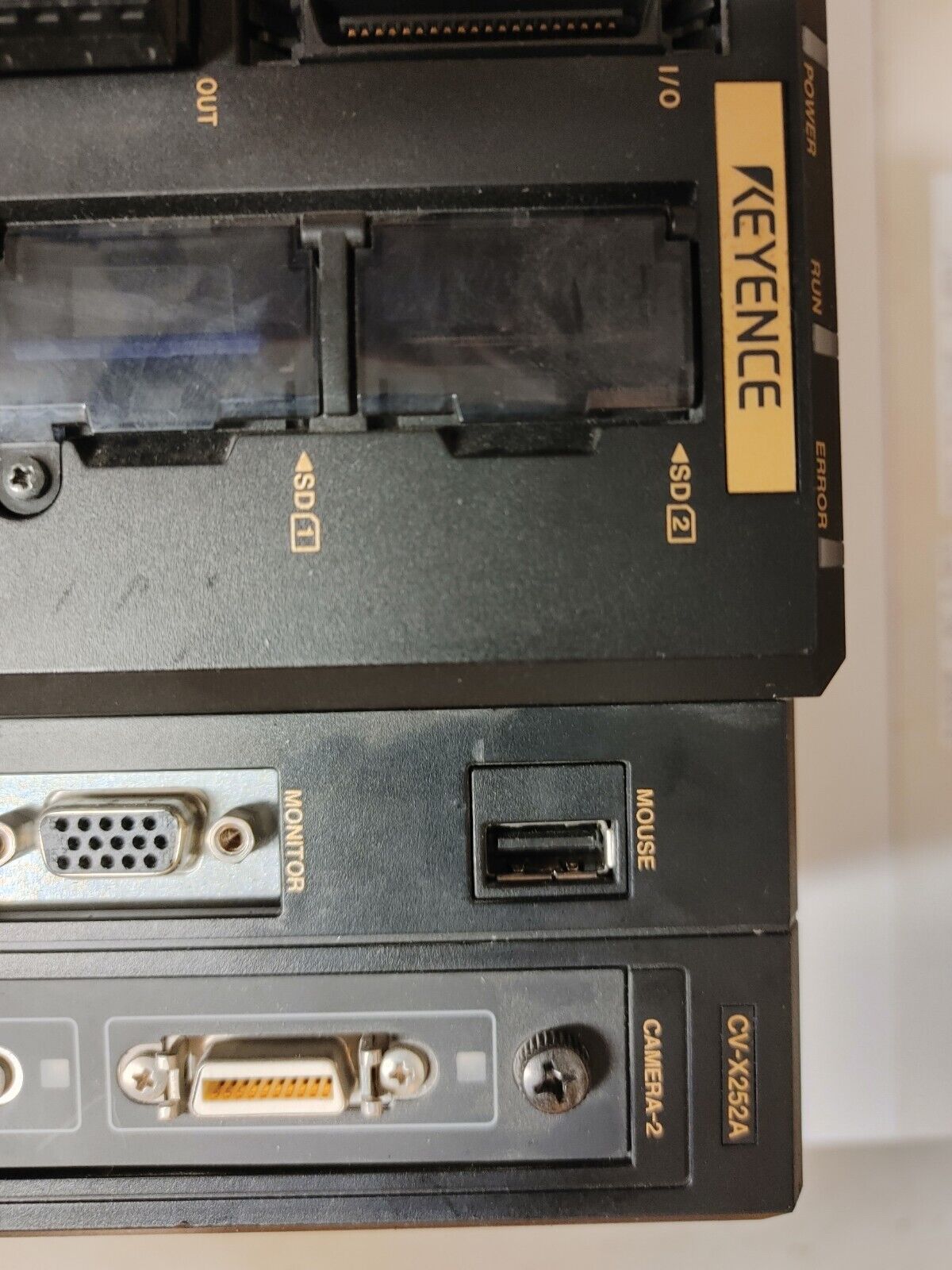 KEYENCE CV-X252A VISION CONTROLLER SYSTEM & CA-DC30E w/warranty