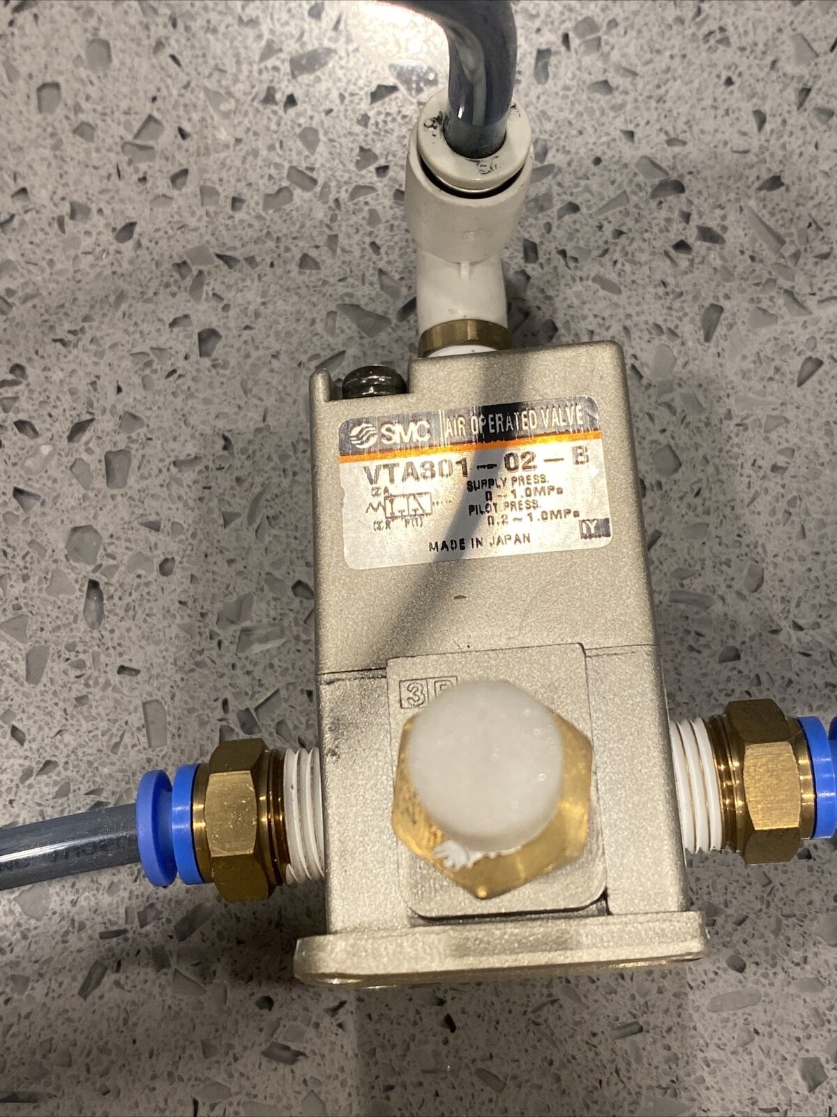Used SMC VTA301-02-B-N Air Valve w/ warranty