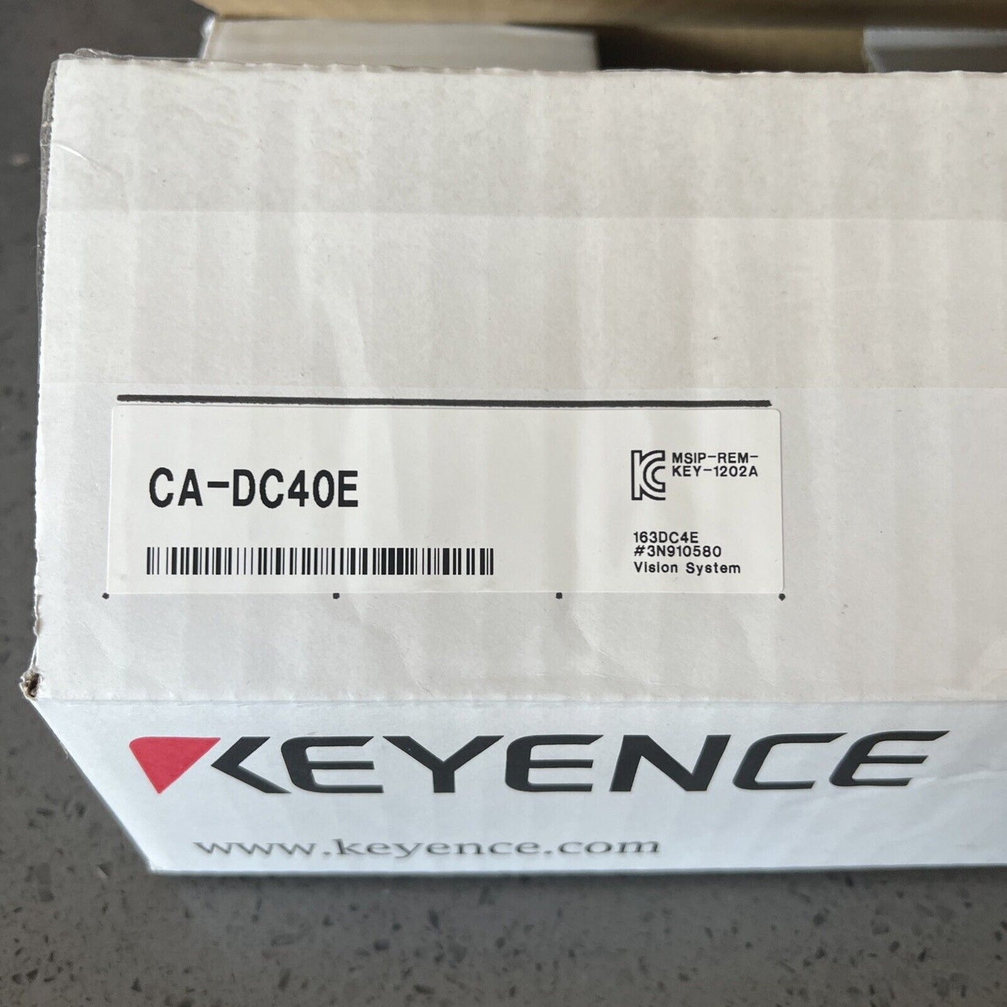 New Keyence CA-DC40E Light Source Controller w/warranty
