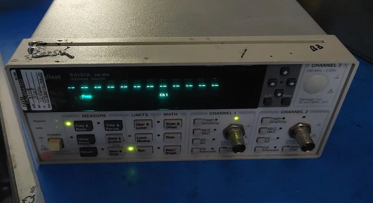 Agilent 53131A 225 MHz Universal Frequency Counter with Warranty & Free Shipping