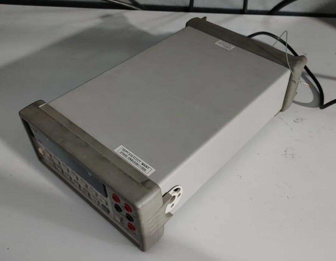 Agilent 34401A Digital Multimeter 6 1/2 Digit with Warranty & Free Shipping