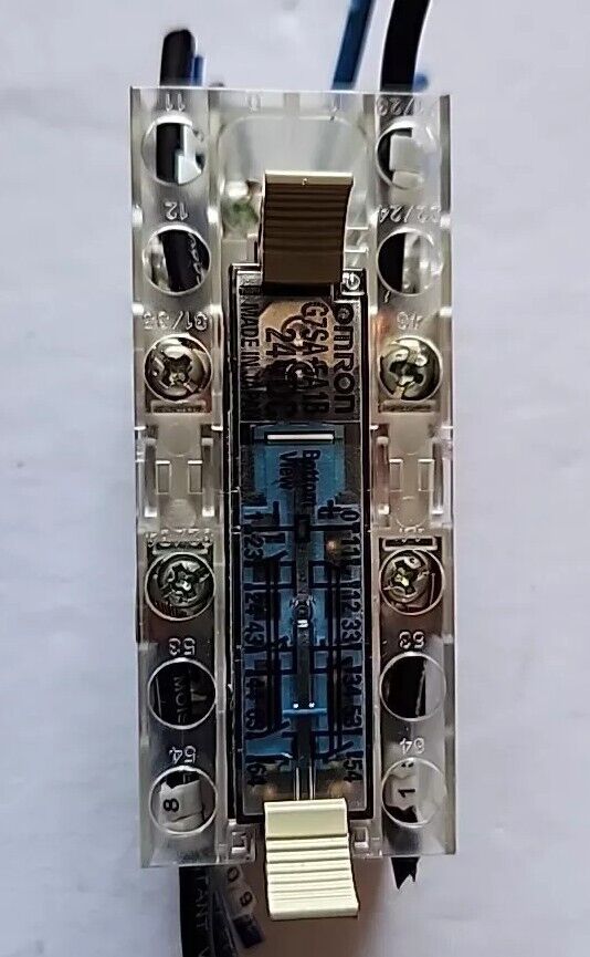 Omron 44532-2050 STI Base G7SA 5A1B DC 24VDC Relay with Warranty & Free Ship