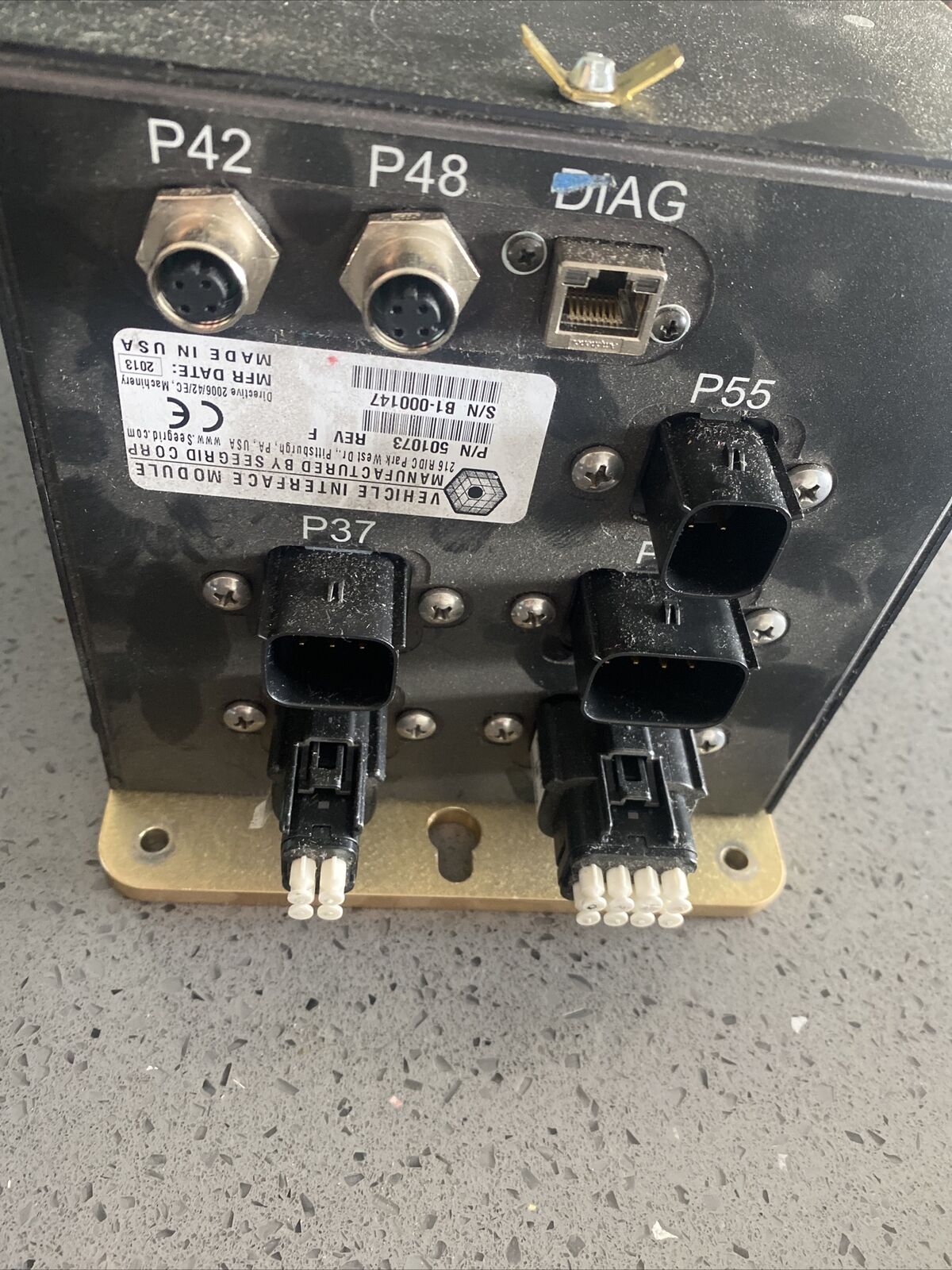Used SEEGRID Vehicle Interface Module 501073 Rev F w/ warranty
