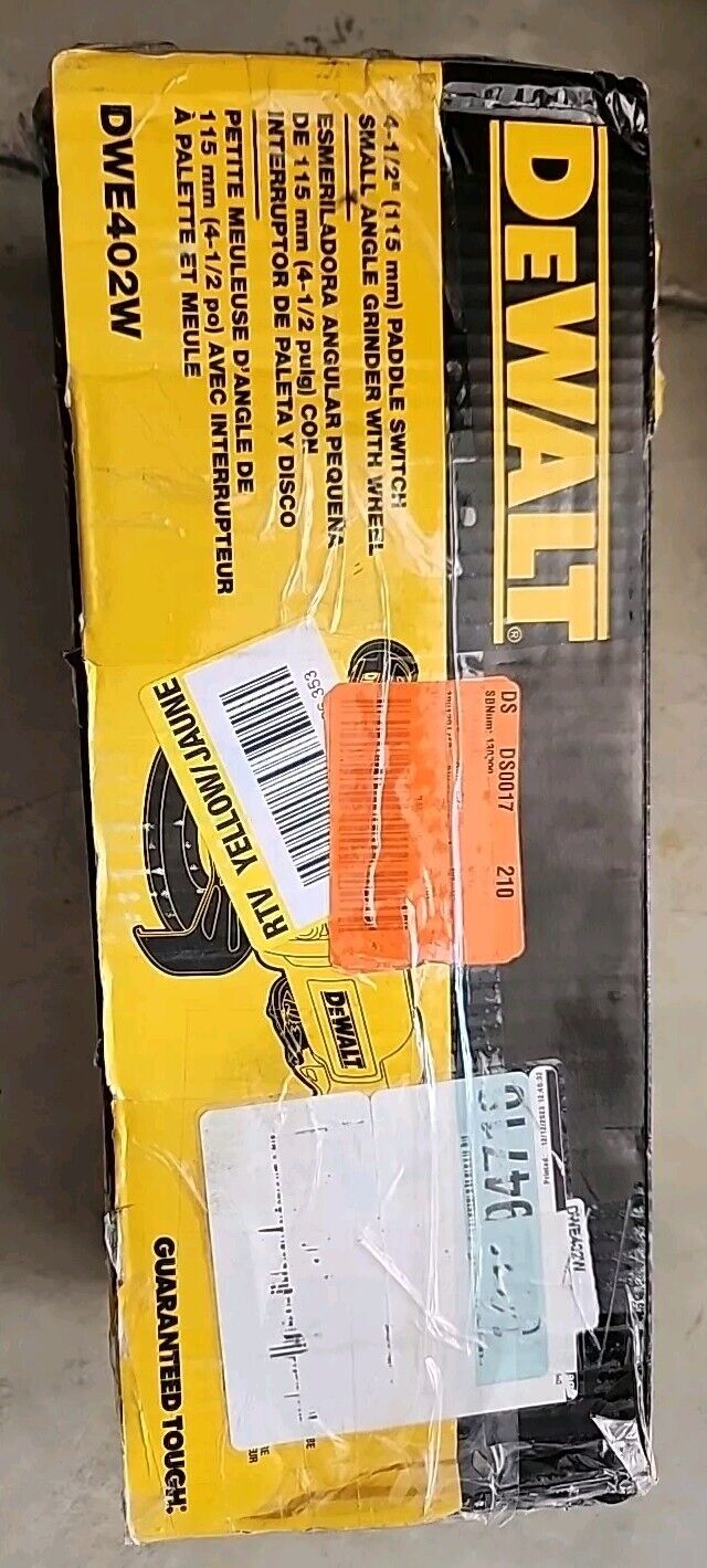 Dewalt DWE402 4-1/2" Corded Small Angle Grinder w/Diamond Cut Blade -Free Ship