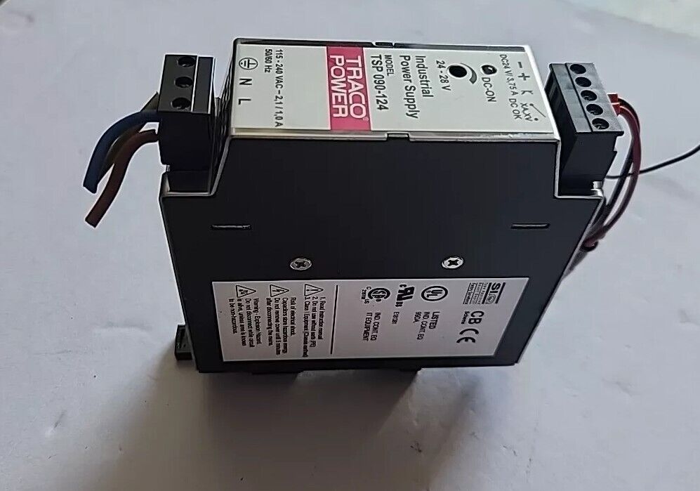 Traco Power TSP 090-124N-A Industrial Power Supply with Warranty & Free Shipping