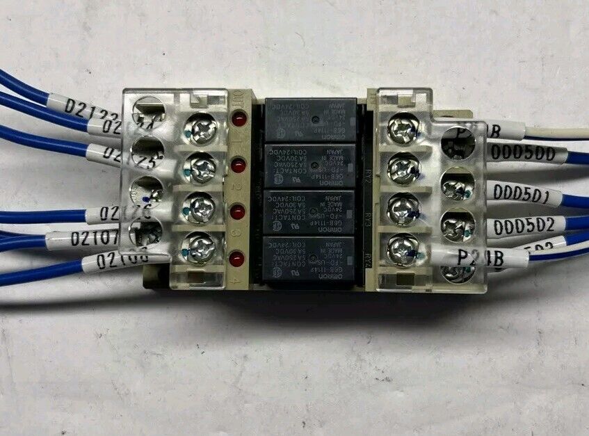 Omron G6B-1114P Relay & G6B-4BND Base COIL:24VDC - Free Shipping