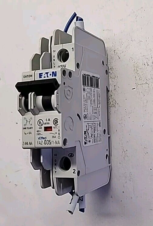 Eaton CIRCUIT BREAKER FAZ-D35/1-NA, Z-IHK-NA Free Shipping