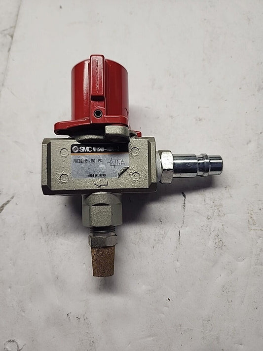 SMC VHS40-N04-Z Pneumatic Lockout Shut Off Valve - Free Shipping