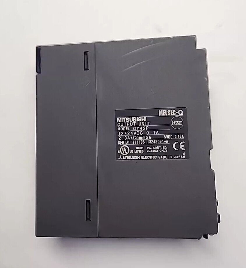 MITSUBISHI QY42P PLC OUTPUT UNIT 12/24VDC with Warranty & Free Shipping