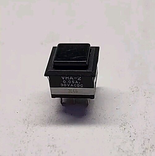 VHA-2 0.05A, 30VACDC, 7E46 Push Button Switch - Free Shipping