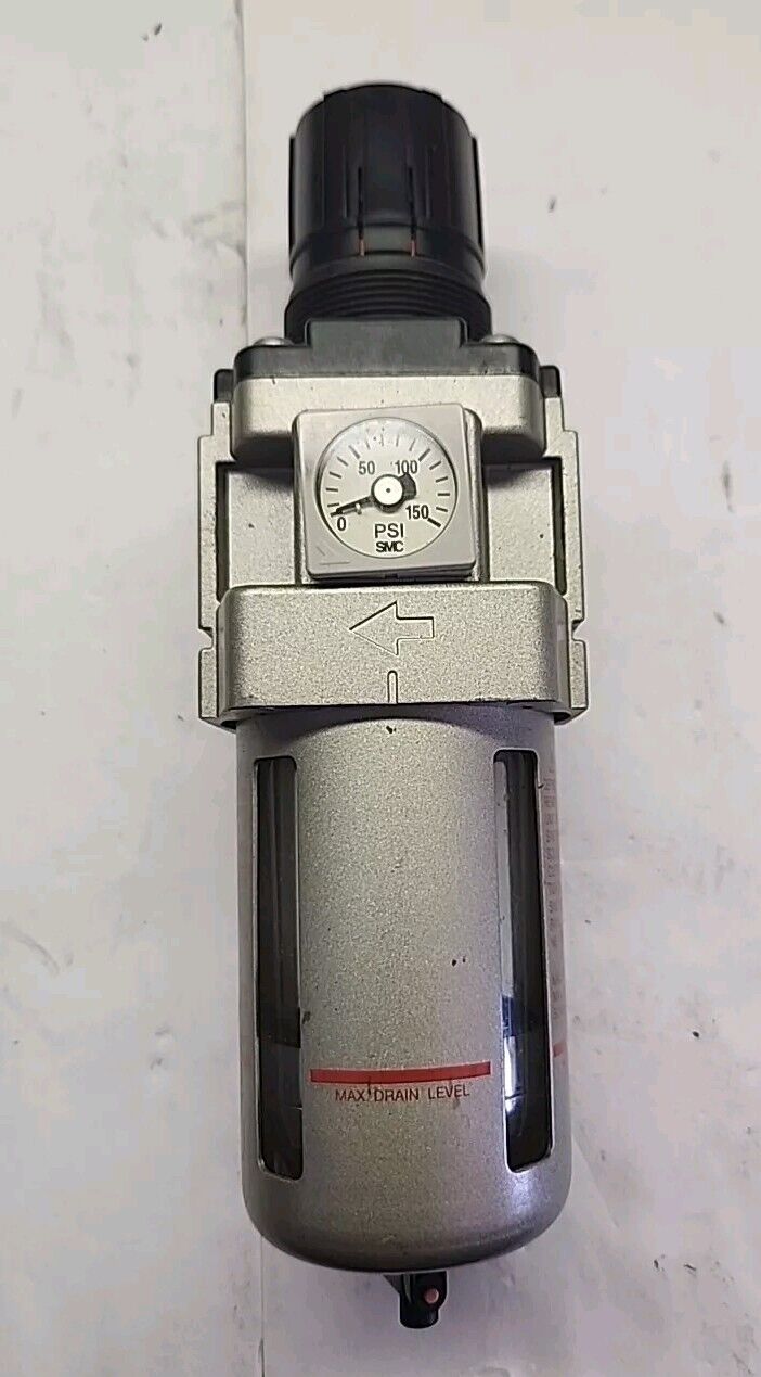 SMC AW40K-N04E-Z Filter Regulator 7~125PSI - Free Shipping