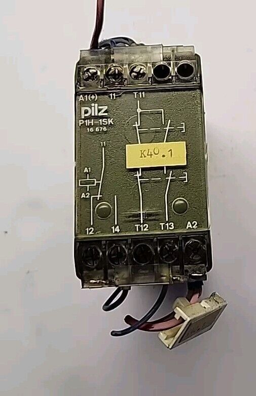 PILZ P1H-1SK/230VAC/1U safety relay 485901 with Warranty & Free Shipping