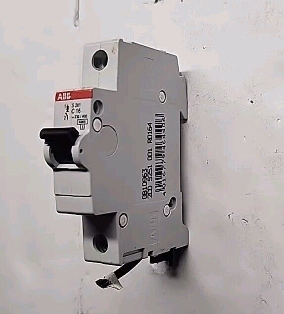 ABB S201-C16 Miniature Circuit Breaker - Free Shipping