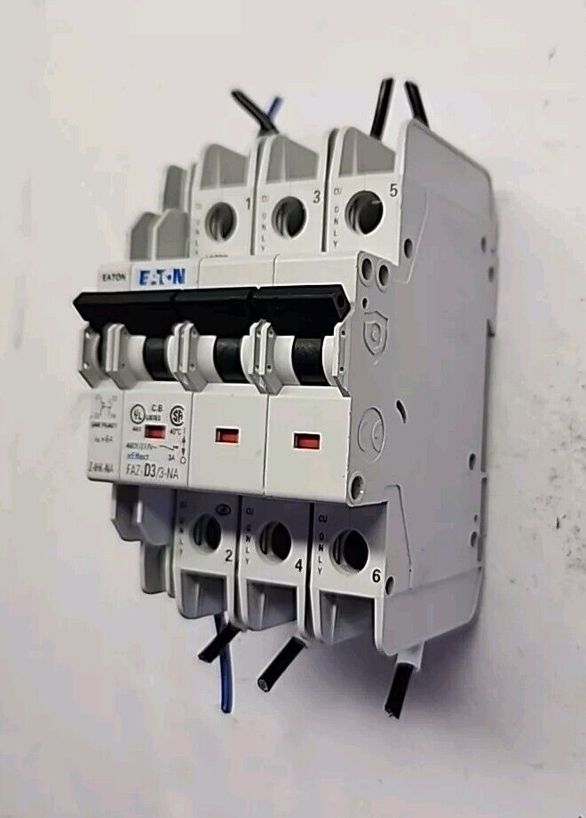 Eaton CIRCUIT BREAKER FAZ-D3/3-NA, Z-IHK-NA Free shipping